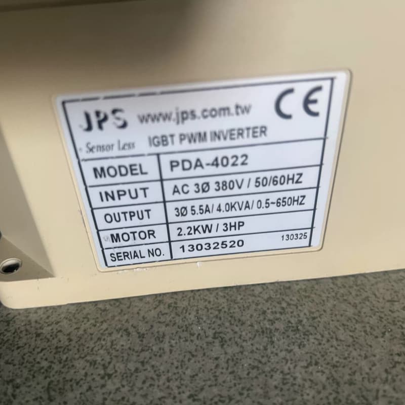 拆机九德松益变频器PDA-4022 2.2KW 380V--议价商品