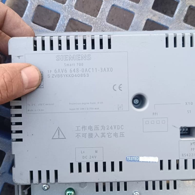 西门子触摸屏6AV6 648-0AC11-3AX0，二手拆机--议价商品