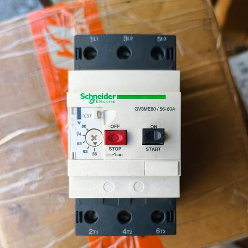施耐德GV3ME80/56-80A马达保护器，3P，原装正品--议价商品