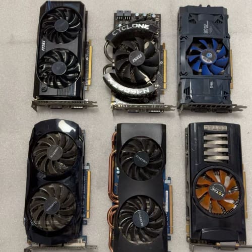 包邮出60片 原装拆机 GTX460 1G显卡--议价商品