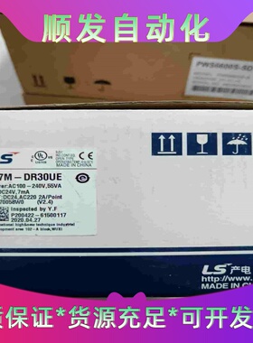 LS产电K7M-DR30UE控制器，全新带包装，原装正品，议--议价商品