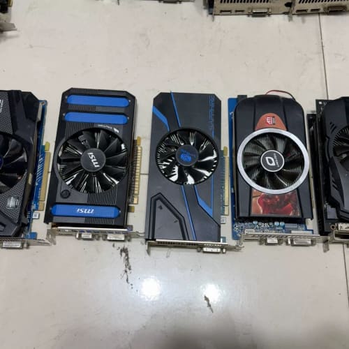 #电脑显卡 拆机hd7770 1G 台式机显卡 成色如图--议价商品