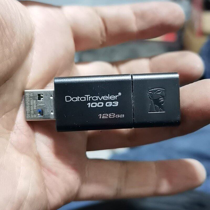 金士顿DT100G3 128G U盘 USB3.0 电脑存储--议价商品