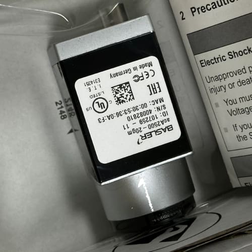 全新德国basler工业相机，型号aca2500-20gm，--议价商品