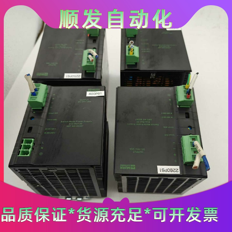 MURR85307导轨电源24V20A--议价商品