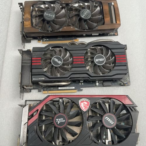 包邮3片 原装拆机 GTX770 2G 显卡--议价商品