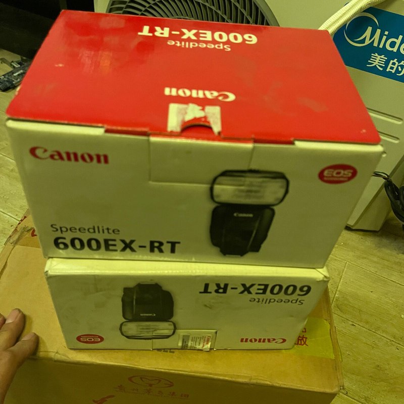 佳能原厂闪光灯600ex rt 全新--议价商品