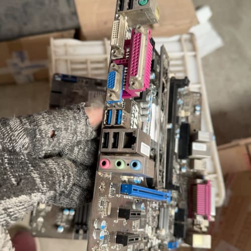 拆机6片 MSI/微星B85M-P33V2主板,实物拍摄真实--议价商品
