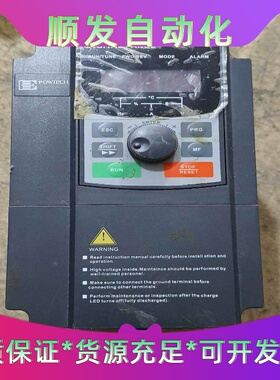 PT200-2R2G-3B欧科变频器，原装拆机实物图，功能测--议价商品