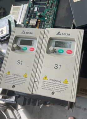 台达S1 变频器VFD002S23A 现货测试好 0.2KW--议价商品