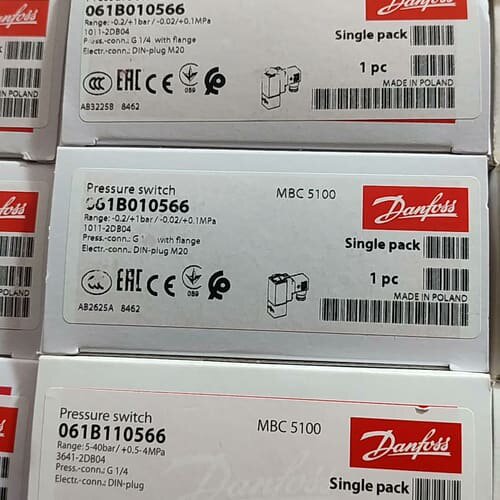 Danfoss丹佛斯压力开关061B010566 MBC51--议价商品