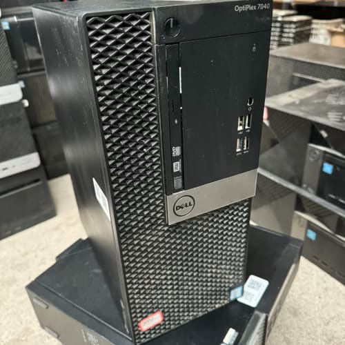 戴尔7040准系统一共有2台 支持6代全系列处理器 实物拍摄--议价商