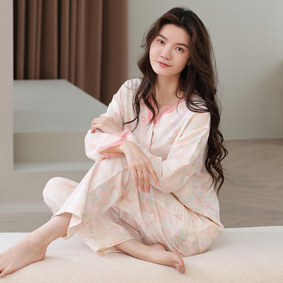 睦隆世家女云朵棉可外穿家居服