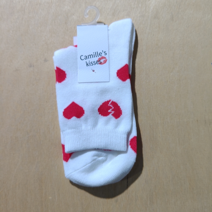 出口韩国女袜菠萝草莓长颈鹿彩色点点白色爱心仙人掌自行车卡通袜