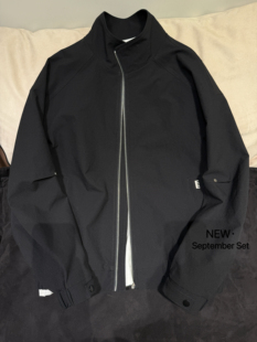 实体春秋品质男士立领外套时尚潮流休闲百搭痞帅短款夹克上衣男装