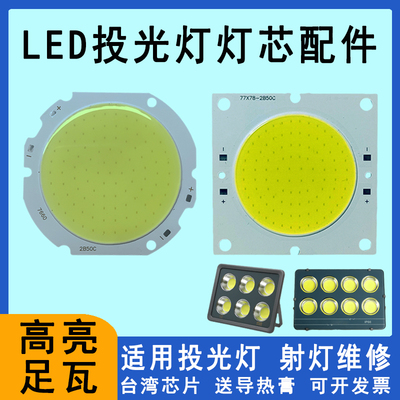 LED投光灯灯芯片COB灯珠驱动电源