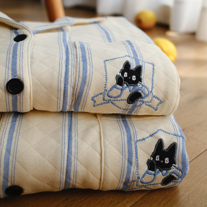 2025新款空气棉睡衣女秋冬季夹棉野兽情侣套装纯棉女士家居服,女士内衣/男士内衣/家居服,睡衣/家居服套装,淘宝优惠券,粉丝福利购,淘宝优惠卷