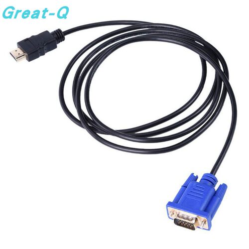 1.8米 爆款 HDTV线 HDTV转VGA 带音频 转接线 HDTV TO VGA 连接线
