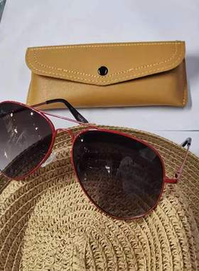 细框偏光小脸太阳镜