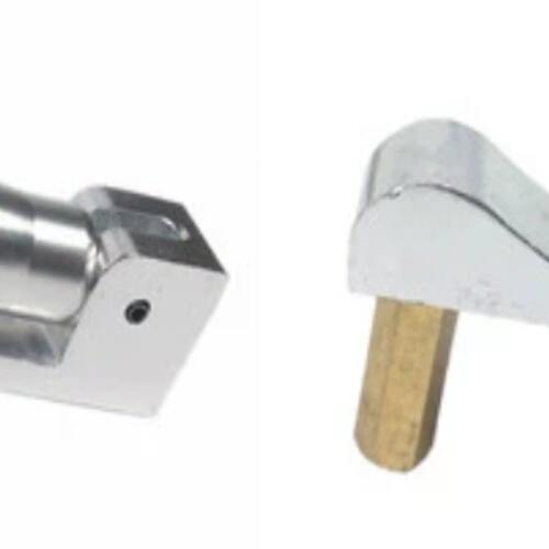 好免打孔双杆晾衣架手摇器 铜芯配件晾晒架升降器太太手摇把包邮