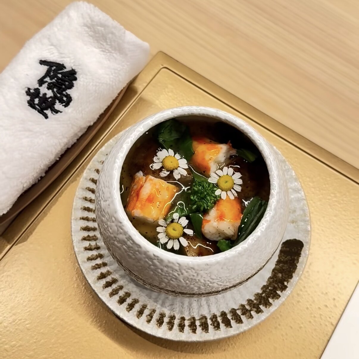 怀石料理专用汤盅白色肌理粗陶球形炖碗酒店私房菜前菜碗带麻绳盖