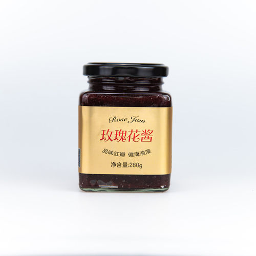【280g】玫瑰花酱·玻璃瓶 - 封面