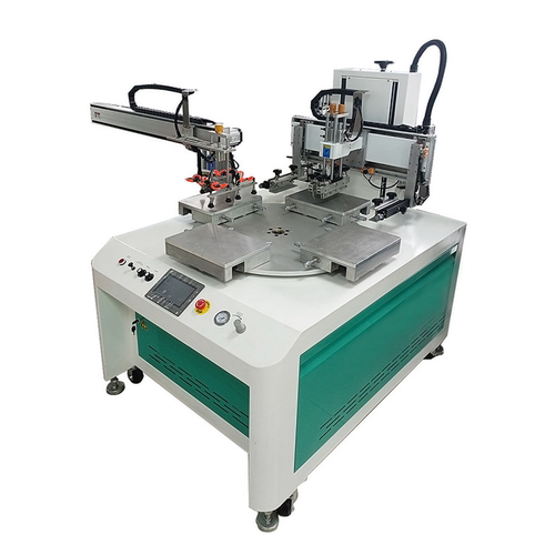 益彩工位转盘丝印机全自动