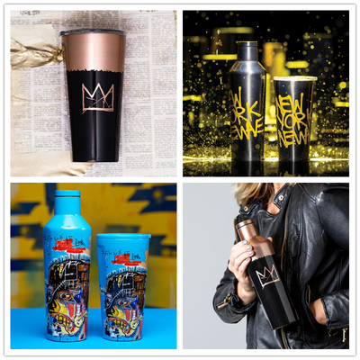 CORKCICLE保温杯酷仕客涂鸦艺术