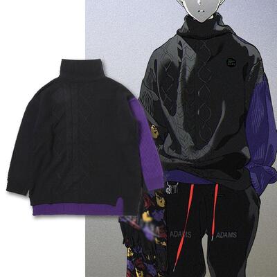 胶囊工作室日系动漫eva针织毛衣