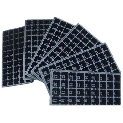 厂家直销育苗盘穴盘营养钵塑料蔬菜苗加厚32 50 72 105孔量大优惠