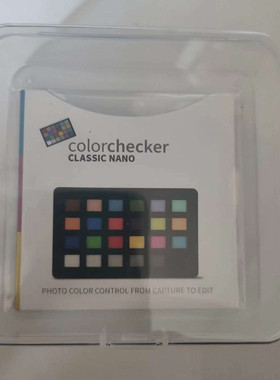 calibrite 原爱色丽xrite colorchecker nano 24微距与近距离色卡