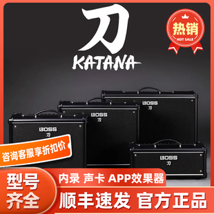 BOSS罗兰Katana Mini Air刀 便携无线家用练习电吉他音箱