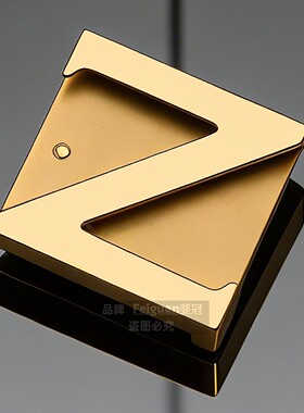 Z字母不锈钢男士商务内穿平滑扣