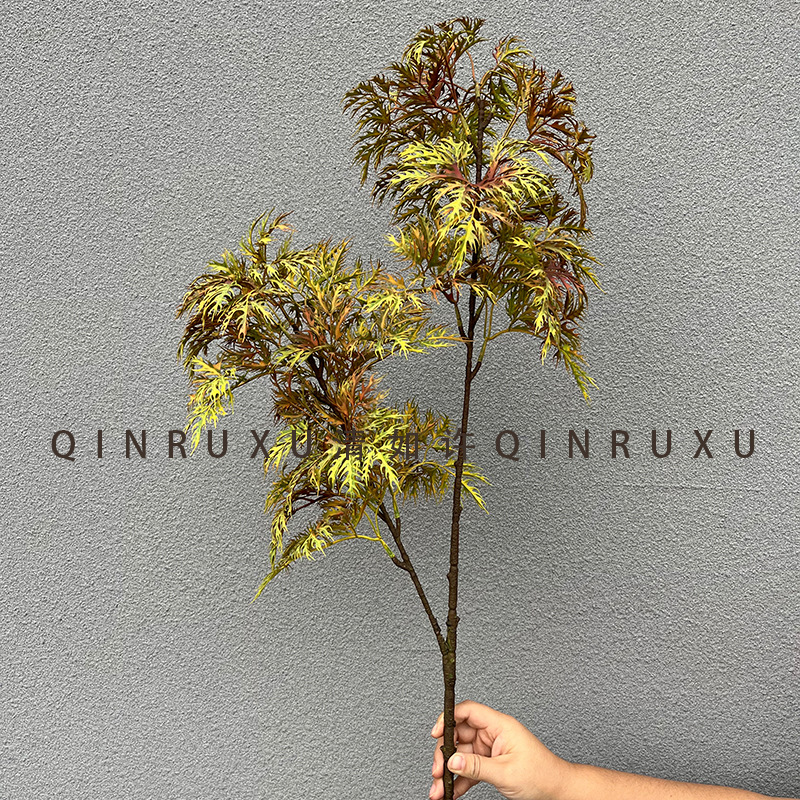 仿真绿植福禄桐蕨类植物人造手工假花户外花园艺花草仿生摆件