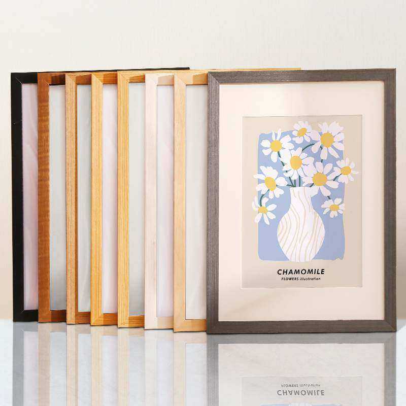 简约实木画框相框架挂墙空框装裱a3海报素描框diy67寸拼图照片框,个性定制/设计服务/DIY,相框/画框定制,淘宝优惠券,粉丝福利购,淘宝优惠卷