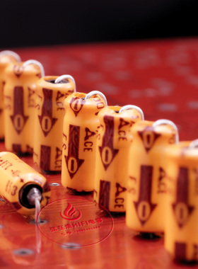 原装日本松下老款乐声桔红袍三菱标发烧轴向音频耦合电容100V1UF