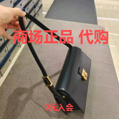 思加图欧美时尚风单肩包百搭单肩包腋下包黑色白色简约女包X3169