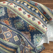 布久以逅民族风棉麻布料印花定制连衣裙衬衫 大理 旗袍设计师面料