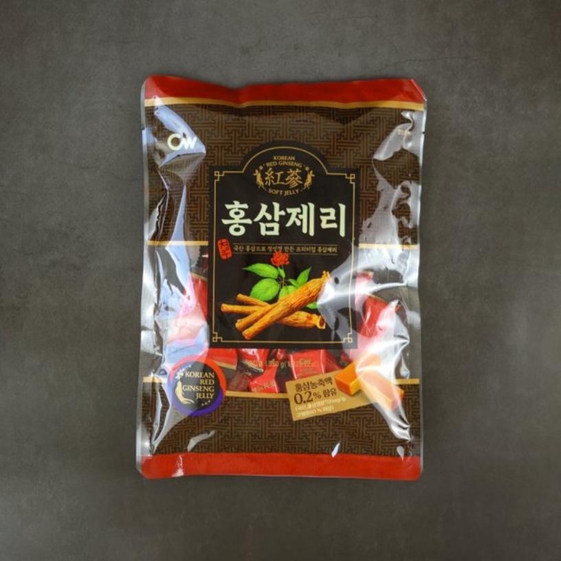 韩国进口红参味软糖锅巴味硬糖南瓜味软糖散装综合软糖年货零食