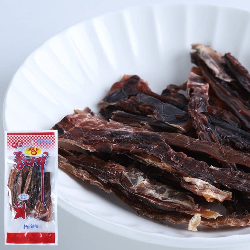韩国进口零食即食干鱿鱼腿海味零食大长鱿鱼爪有嚼劲好吃下酒菜