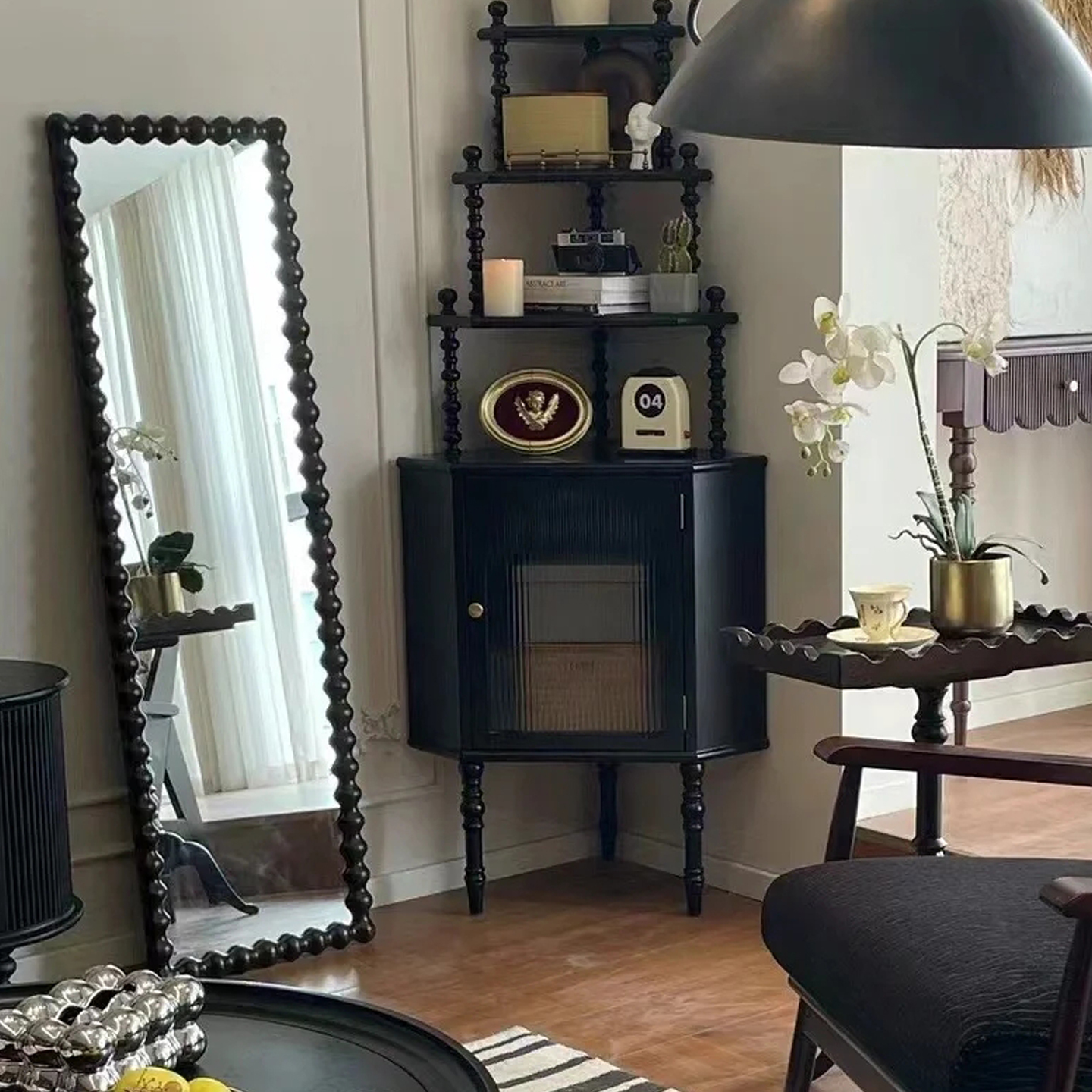 直销顺丰中古落地全身镜子不规则