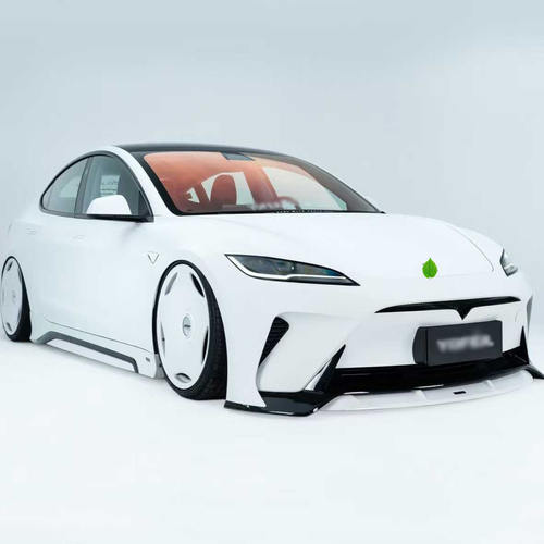 适用于特斯拉MODEL3焕新改装包围套件龙潮MAX大包围前杠中网后唇