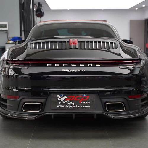 适用于保时捷911Carrera Targa 4S 992改装acp干碳纤前后侧群尾翼