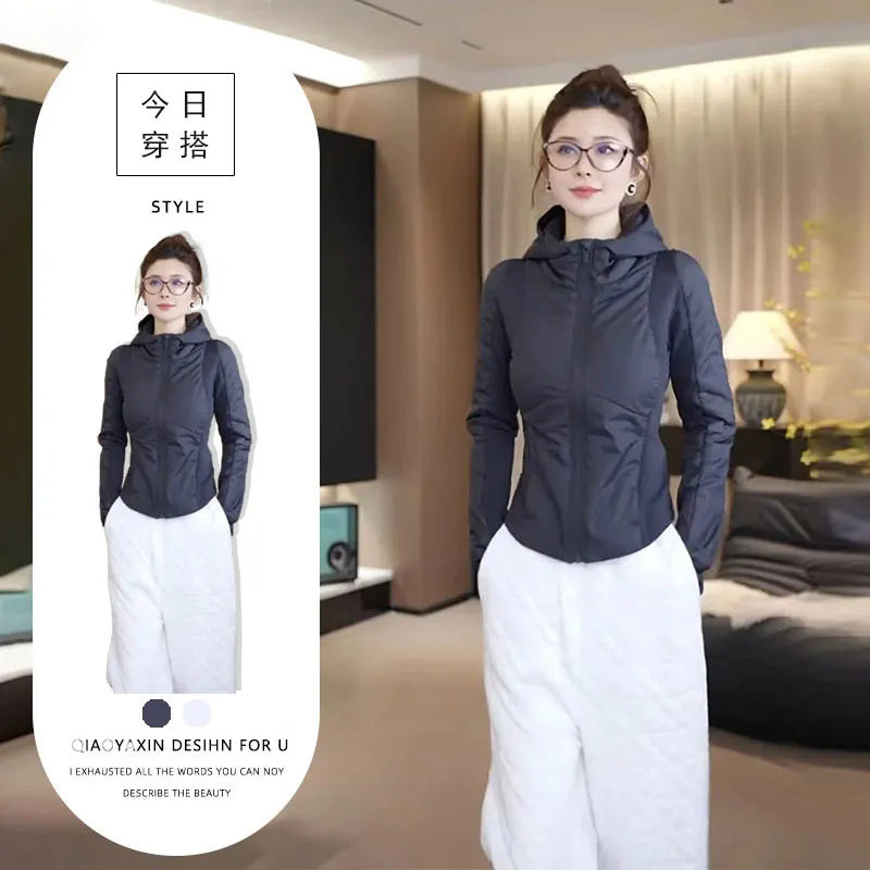 单件/小众设计感修身轻薄外套秋冬季新款时髦黑色小个子休闲运动,女装/女士精品,休闲运动套装,淘宝优惠券,粉丝福利购,淘宝优惠卷