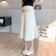 a字百搭小个子中长款 2023新款 大摆托腹裙子 半身裙春夏季 孕妇西装