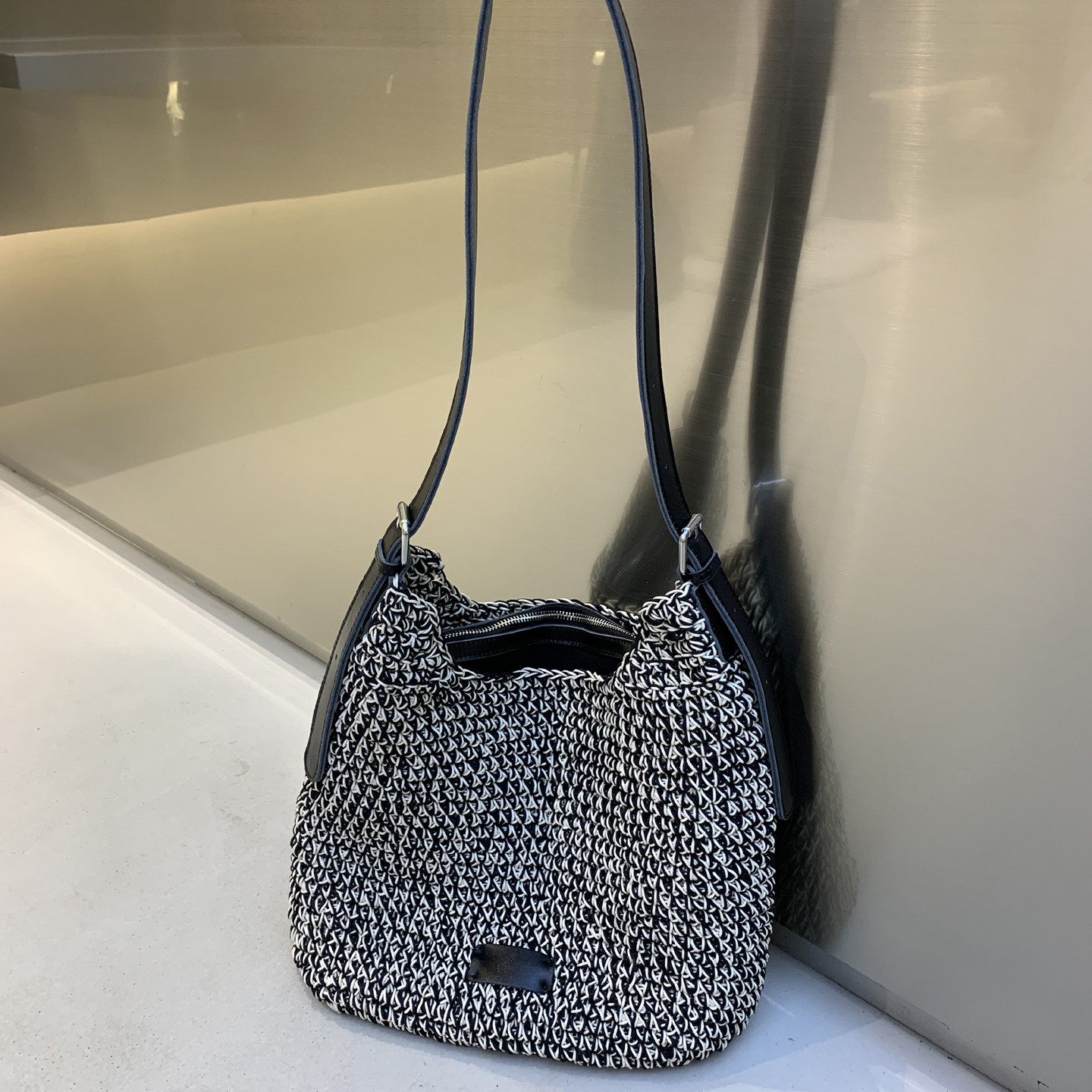 包包女2025新品撞色复古牛皮编织大容量托特包单肩腋下子母斜挎包,箱包皮具/热销女包/男包,通用款女包,淘宝优惠券,粉丝福利购,淘宝优惠卷