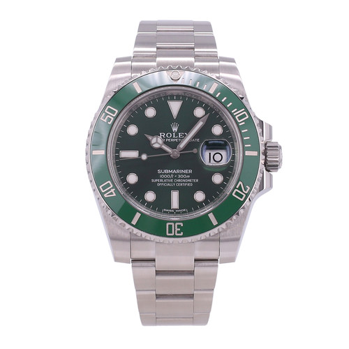 闲鱼优品 劳力士ROLEX 潜航者 95新二手正品 绿水鬼 116610LV