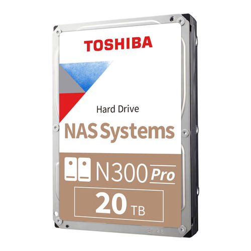 东芝N300Pro 20TB机械硬盘HDW62UZSVB垂直企业级NAS网络存储20T