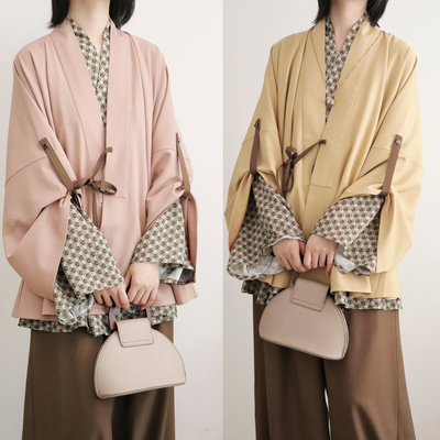 明初对穿交叠穿唐风灯笼裤秋冬