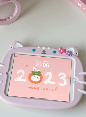 华为matepad11保护套2024柔光版se11平板pro11可旋转air12荣耀8适用bah3w59防摔10.4寸硅胶可爱M6全包V7畅享2